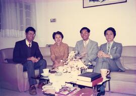 Unidentified guests at Dr. Chung Chi-yung's office