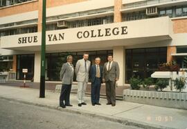 Professors from Concordia University visited Shue Yan College