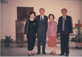 Unidentified guests visited Shue Yan College