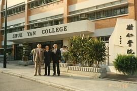 Professors from Polytechnic of Wales visited Shue Yan College