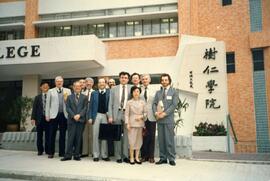 British professors visited Shue Yan College