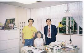 Mr. Li Jin-fan and Mr. Li Zhi-hong visited Shue Yan College