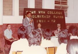 Shue Yan College Scholarship Award Ceremony 1981-1982