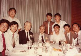 Department of Business Administration 1985-1986 graduation party