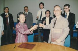 中國人民大學與樹仁學院學術合作協議簽署儀式