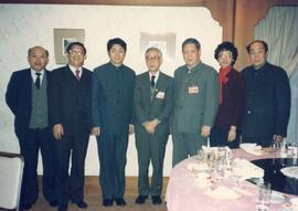 胡鴻烈博士於北京訪問國家教委會成員