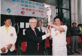 21st Universiade (World University Games) Torch Relay in Hong Kong