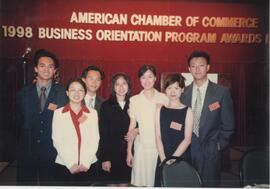 1998年香港美國商會[大專學生商業導向課程頒獎禮]