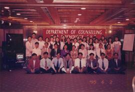 Department of Counselling and Psychology 1995 graduation dinner