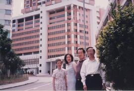 Two professors of Hunan University and Mrs. Tong Yue visited Shue Yan College