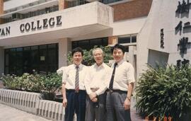 Mr. Zhu Yu-cheng and Mr. Mao Guo-ping visited Shue Yan College