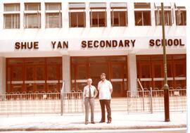 Dr. Bethke visited construction site of Shue Yan College and Shue Yan Secondary School