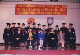 東北路易斯安那大學合辦「工商管理學碩士課程」第17屆畢業典禮