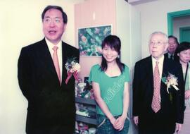 Prof. Arthur Li Kwok-cheung visited the Residential and Amenities Complex