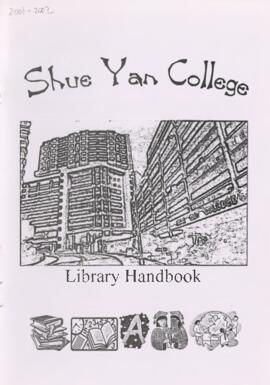 (Digital Copy) Hong Kong Shue Yan College Library Handbook (2001–2002)