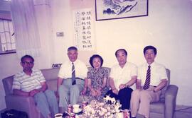 Unidentified guests visited Shue Yan College