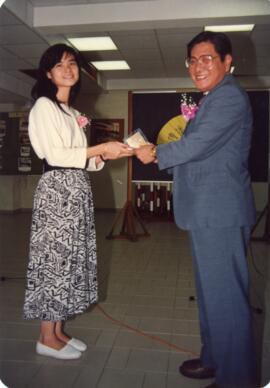Professor Wong Mong Hea attended Communication Week 1 = 黃夢曦教授出席傳播節 1