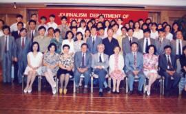 Department of Journalism's Graduation Dinner = 新聞學系的畢業晚宴 1