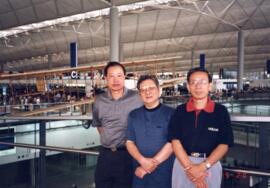 Professor Wong Mong Hea and visiting scholars visited Chek Lap Kok Airport 4 = 黃夢曦教授與訪問學者到訪赤鱲角機場 4