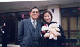 Professor Wong and Graduates 35 = 黃夢曦教授和畢業生們 35