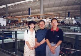 Professor Wong Mong Hea and visiting scholars visited Chek Lap Kok Airport 5 = 黃夢曦教授與訪問學者到訪赤鱲角機場 5