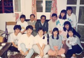 Professor Wong Mong Hea and students visited Luk Wu 5 = 黃夢曦教授和學生們到訪鹿湖 5