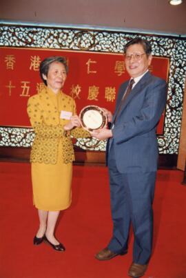 Professor Wong Mong Hea attended the 25th Anniversary Celebration Dinner of Shue Yan College 1 = ...